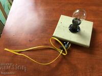 TABLE LAMP RETRO SOCKET AND RETRO PLUG