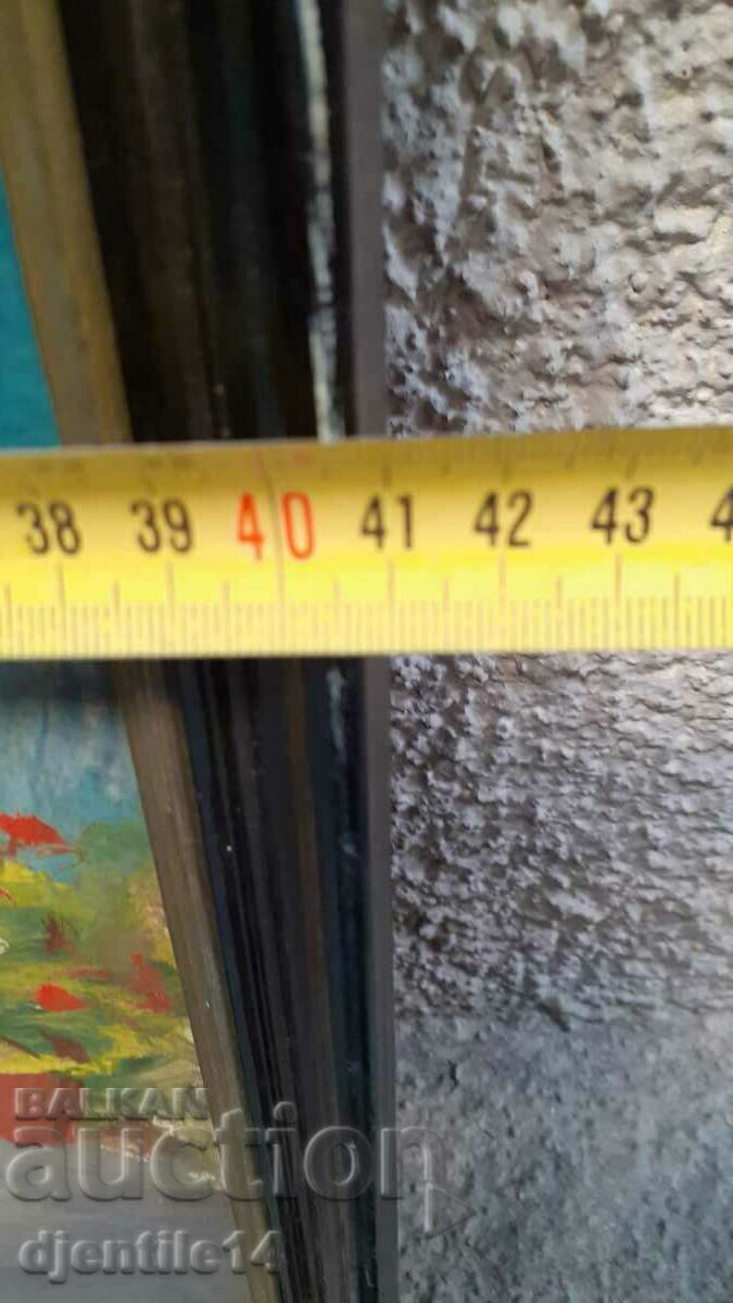 Δημοπρασία ζωγραφική, λάδι σε καμβά