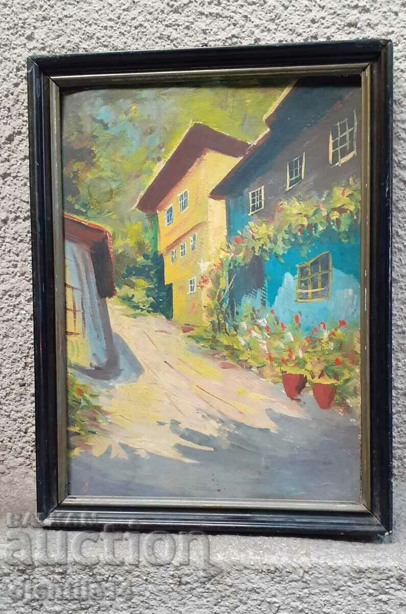 ζωγραφική, λάδι σε καμβά