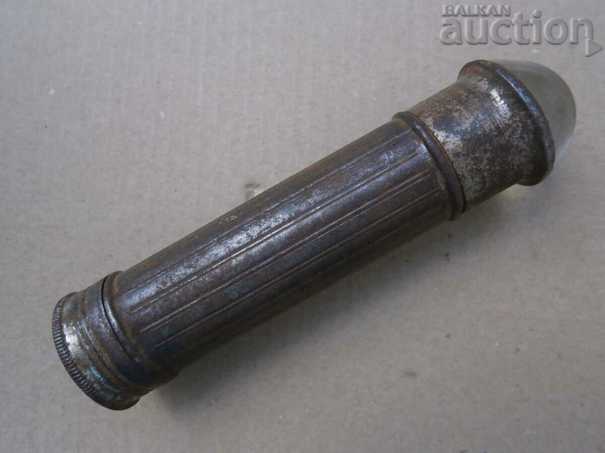Auction  DAIMON WW1 WW2 Vintage Magnifier Flashlight