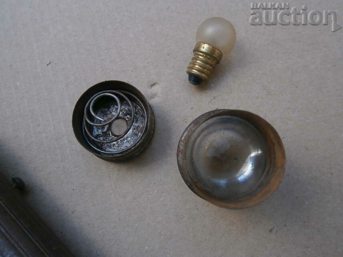 DAIMON WW1 WW2 Vintage Magnifier Flashlight - 6