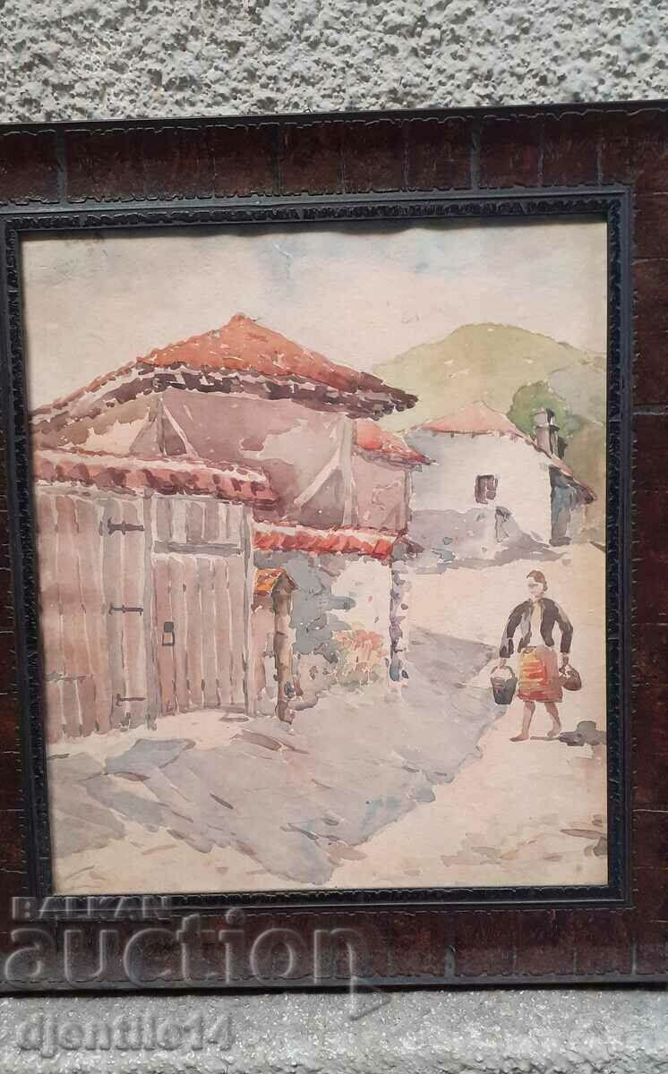 ζωγραφική, ακουαρέλα με τιμή € 140.00 | 273.82 BGN