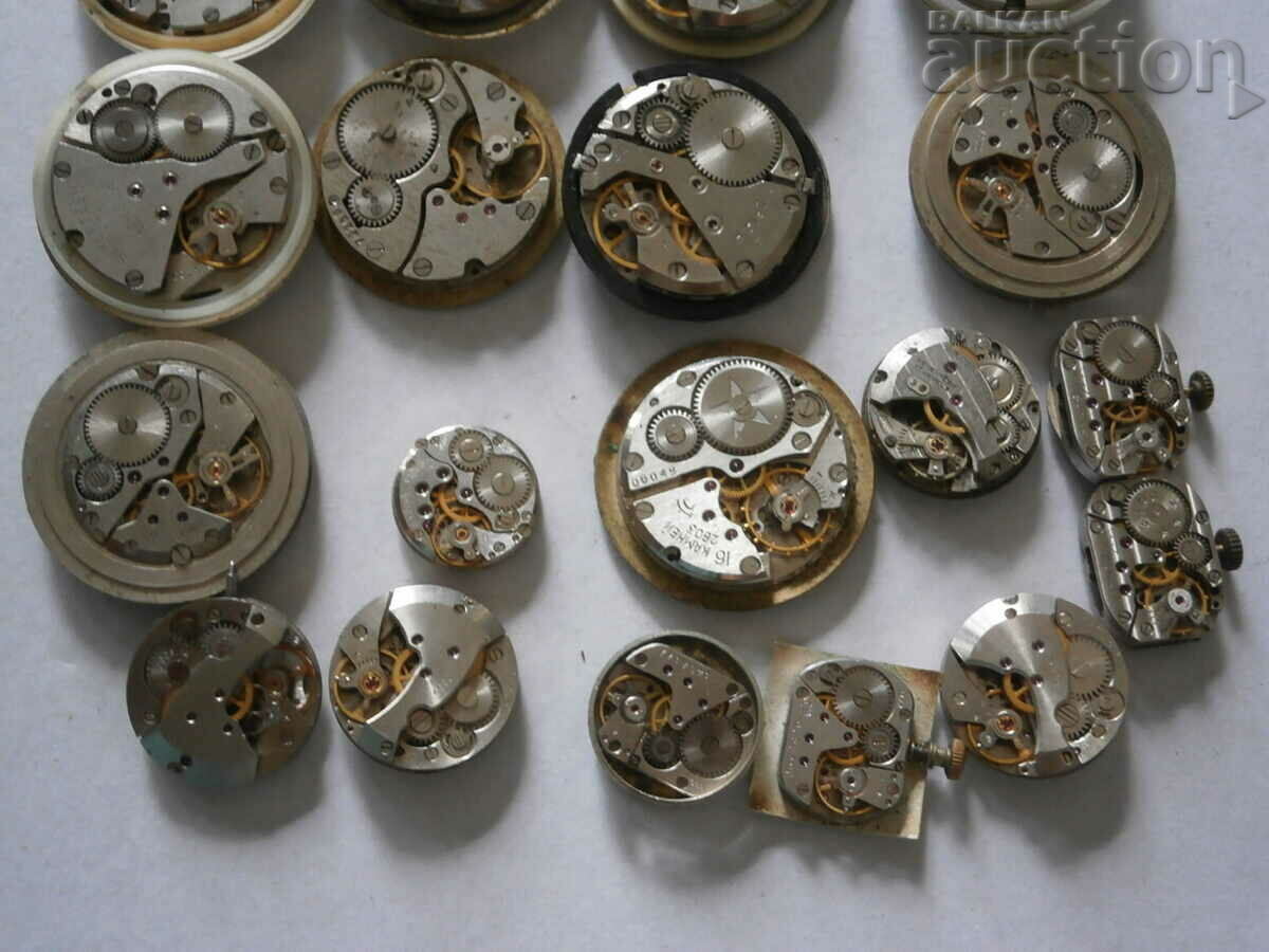 lot machines old watches for jewelry making parts - 6 lot machines old watches for jewelry making parts - 6