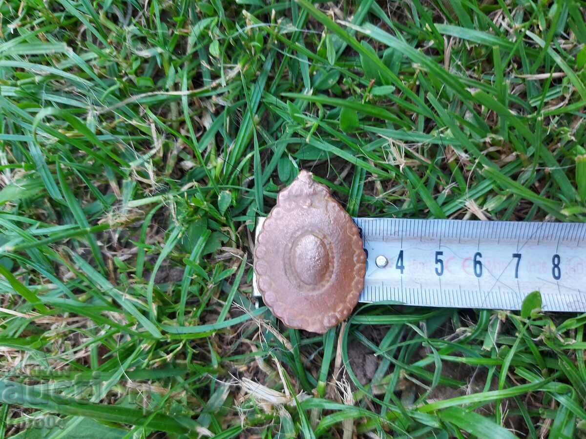 HORSE JACK APPLICATION - BRONZE - WW II - 7