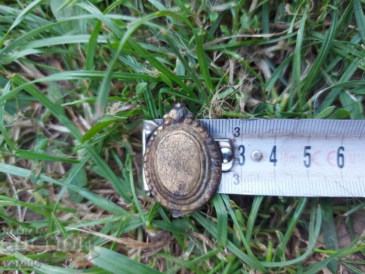 HORSE JACK APPLICATION - BRONZE - WW II - 7 HORSE JACK APPLICATION - BRONZE - WW II - 7