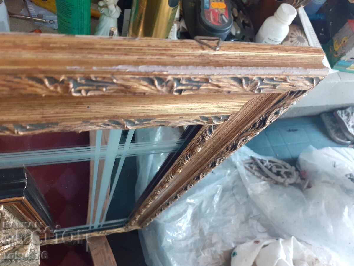 Large Amazing Italian Silver 3D Painting - Mirror - 5 Large Amazing Italian Silver 3D Painting - Mirror - 5