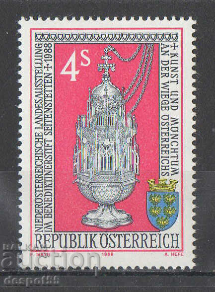 1988 Austria. Exhibition of D. Austria in Seitenstetten monastery