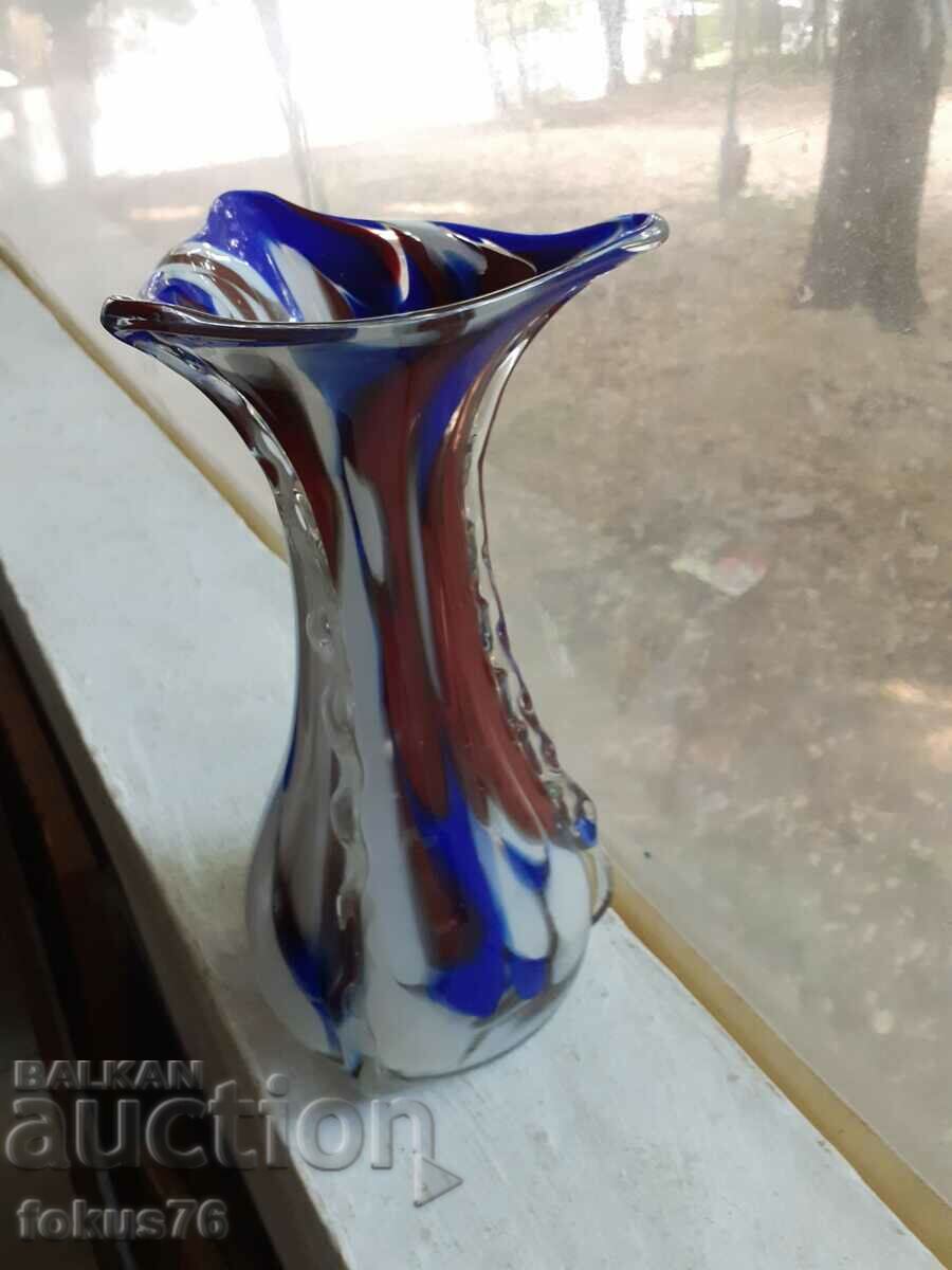 Παράδοση Όμορφο μεγάλο βάζο Murano - Murano Παράδοση Όμορφο μεγάλο βάζο Murano - Murano