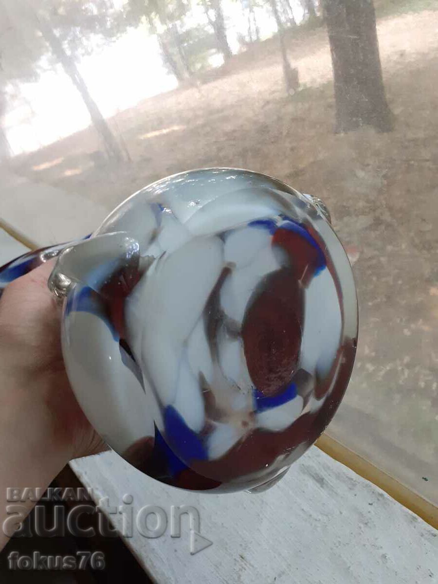 Όμορφο μεγάλο βάζο Murano - Murano - 6 Όμορφο μεγάλο βάζο Murano - Murano - 6