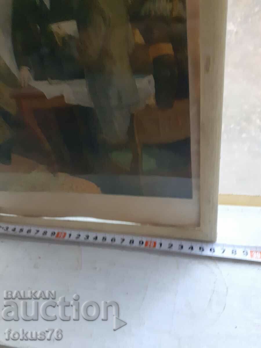 Delivery of Lenin and Stalin color picture photo Soc Delivery of Lenin and Stalin color picture photo Soc