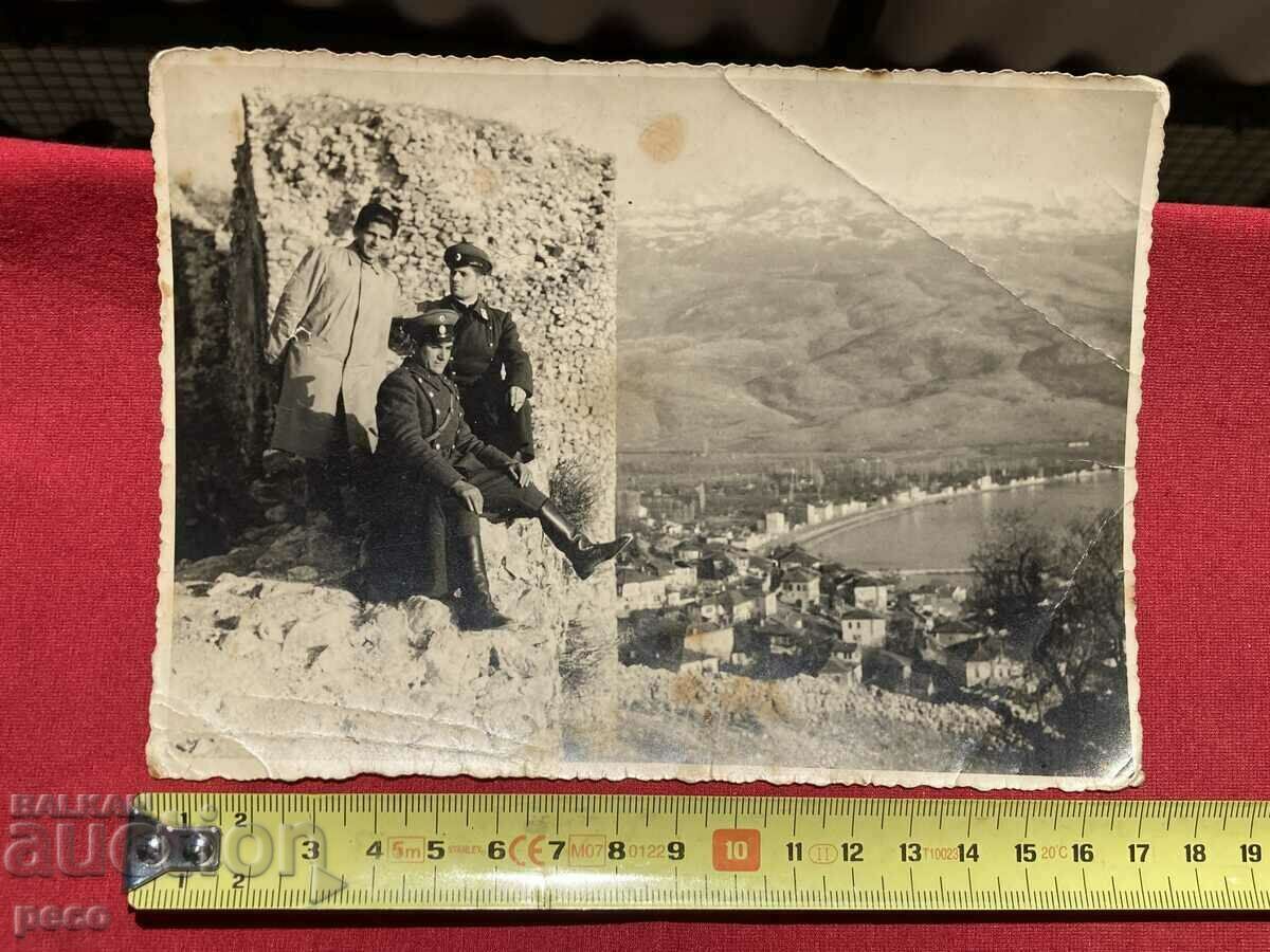 Delivery of Ohrid 1942 Bulgarian military Samuil fortress Delivery of Ohrid 1942 Bulgarian military Samuil fortress