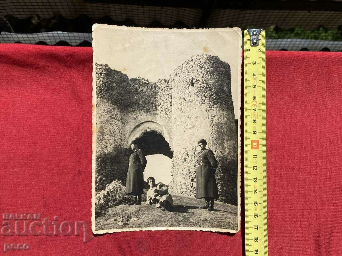 Auction Ohrid 1942 Bulgarian military Samuil's fortress The gates Auction Ohrid 1942 Bulgarian military Samuil's fortress The gates