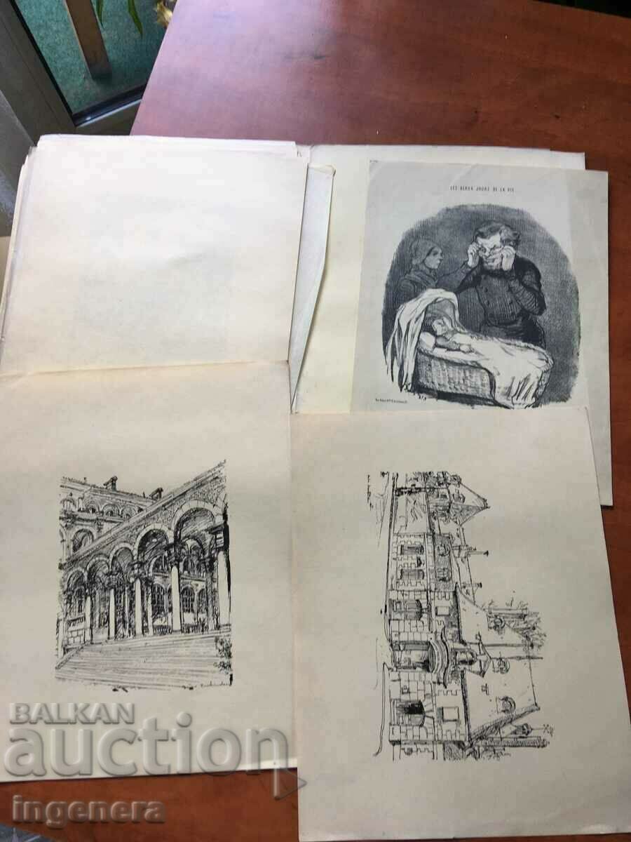LITHOGRAPHY 12 PIECES OF IREN ZURKINDEK IN A SPECIAL FOLDER with price € 92.90 | 181.70 BGN
