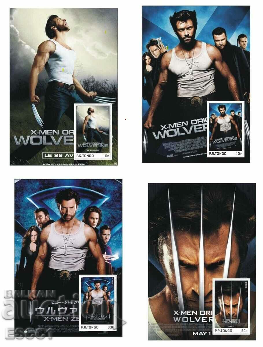 Clear Blocks Movie Marvel X-Men The Beginning Wolverine 2022 Tongo