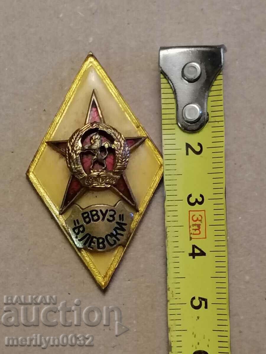 Delivery of VOMA officer rhombus Vasil Levski medal badge badge Delivery of VOMA officer rhombus Vasil Levski medal badge badge