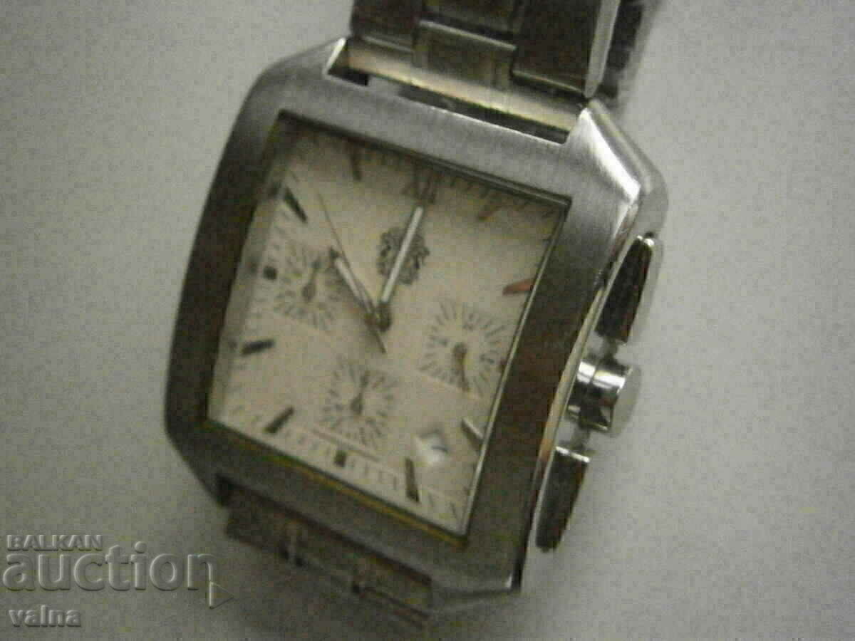 PierCarlo d`Alessio - quartz chronograph, Japan mvt, 36х44mm с цена € 55.00 | 107.57 лв.