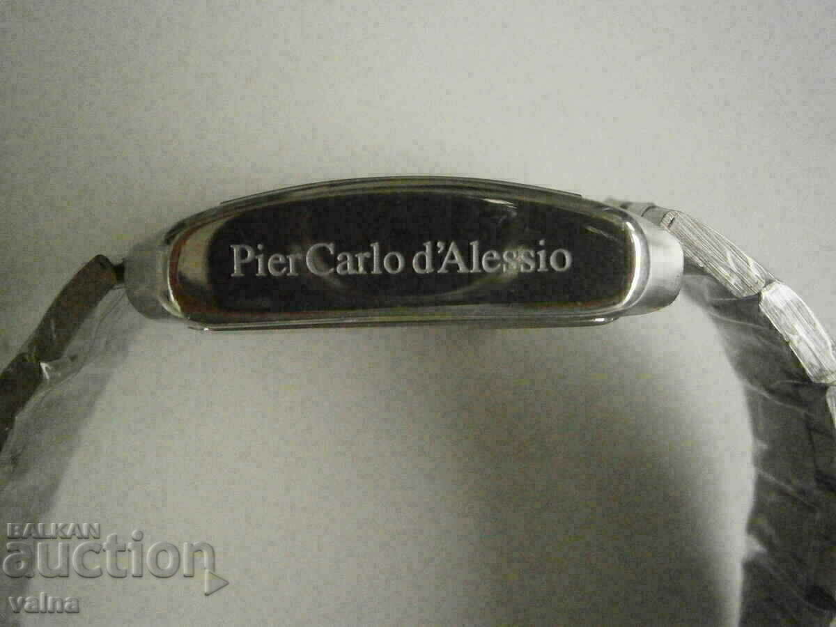 PierCarlo d`Alessio - quartz chronograph, Japan mvt, 36x44mm - 5