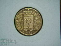 20 franci 1828 A Franța - XF (aur)