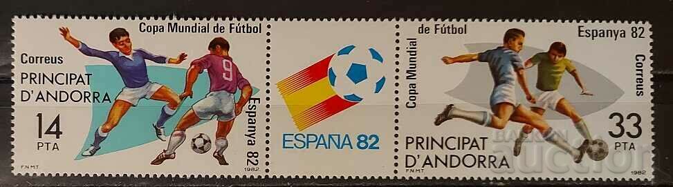 Spain Andorra 1982 Sport/Soccer MNH