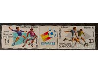 Испанска Андора 1982 Спорт/Футбол MNH