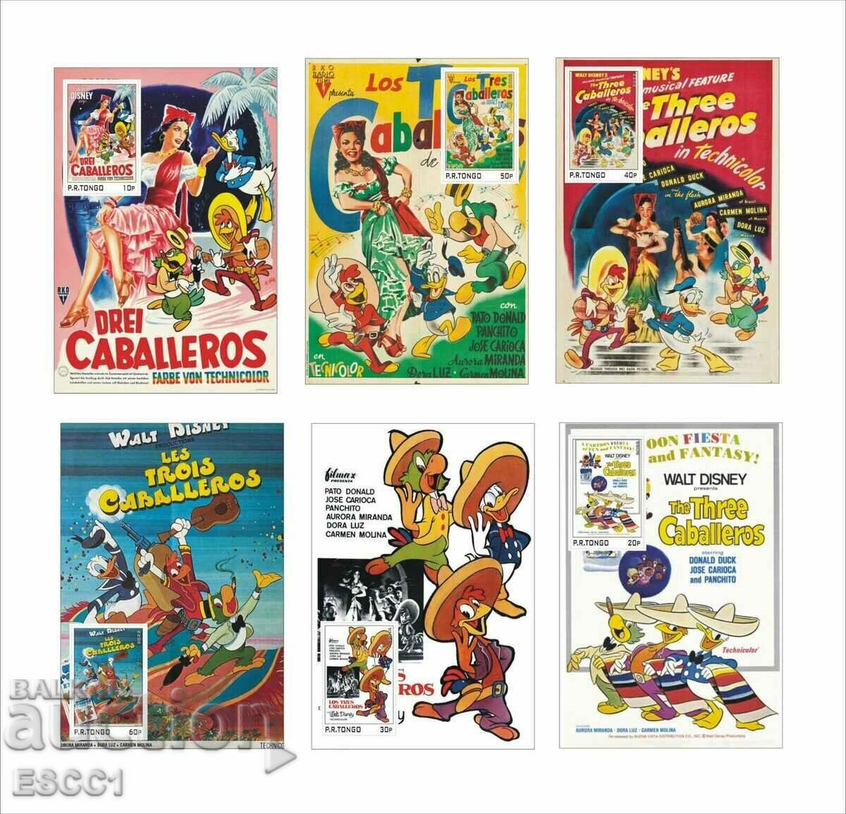 Blocuri clare Animație Disney The Three Caballeros 2022 din Tongo