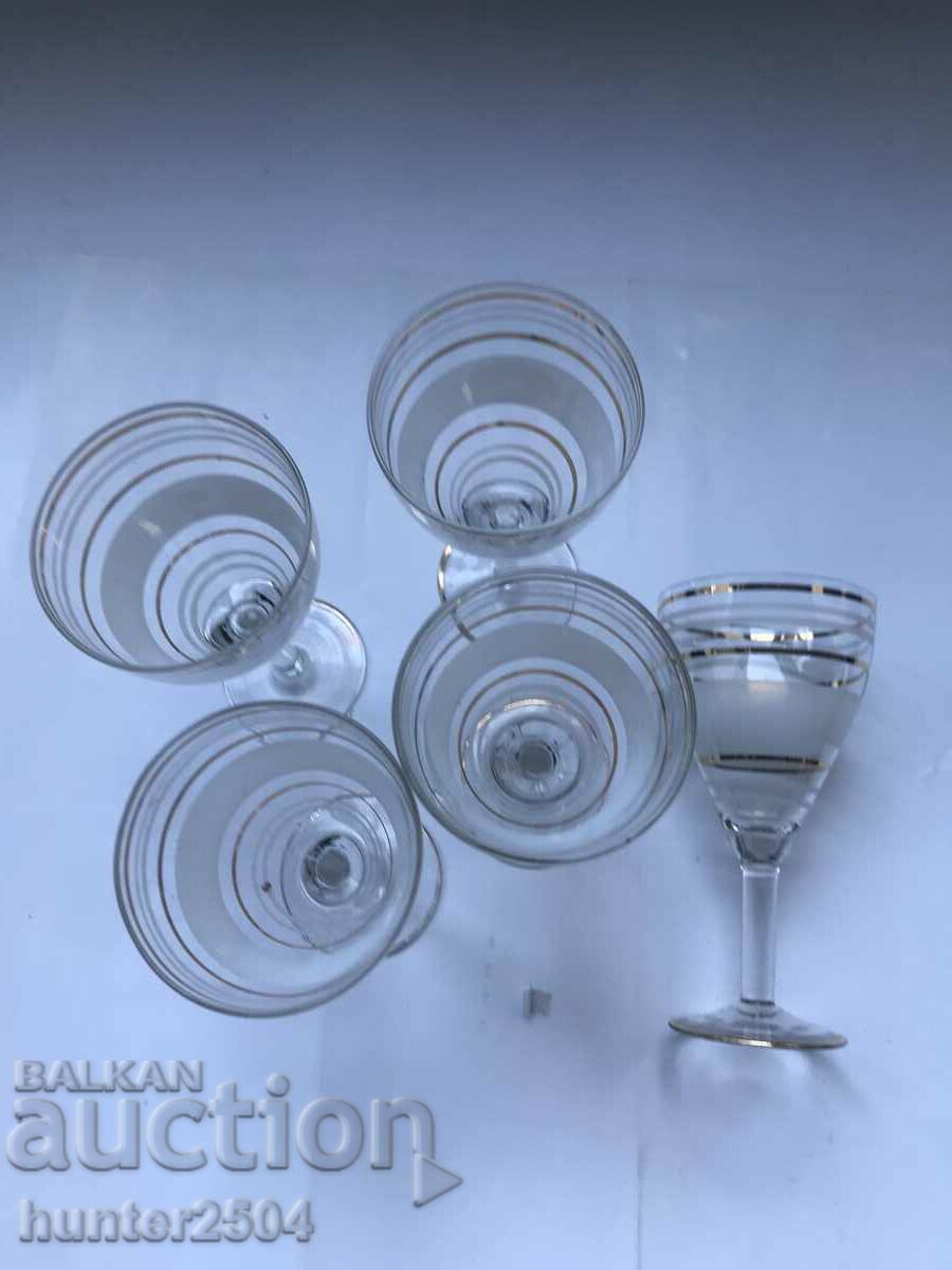 Auction Cups - old gold decoration 13/6 cm Auction Cups - old gold decoration 13/6 cm