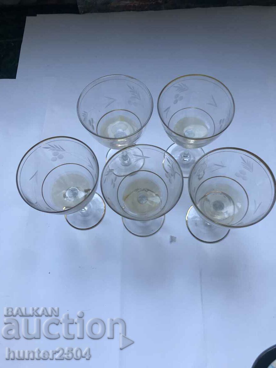 Ochelari - sticla veche gravata subtire 13,5/7,5 cm Ochelari - sticla veche gravata subtire 13,5/7,5 cm