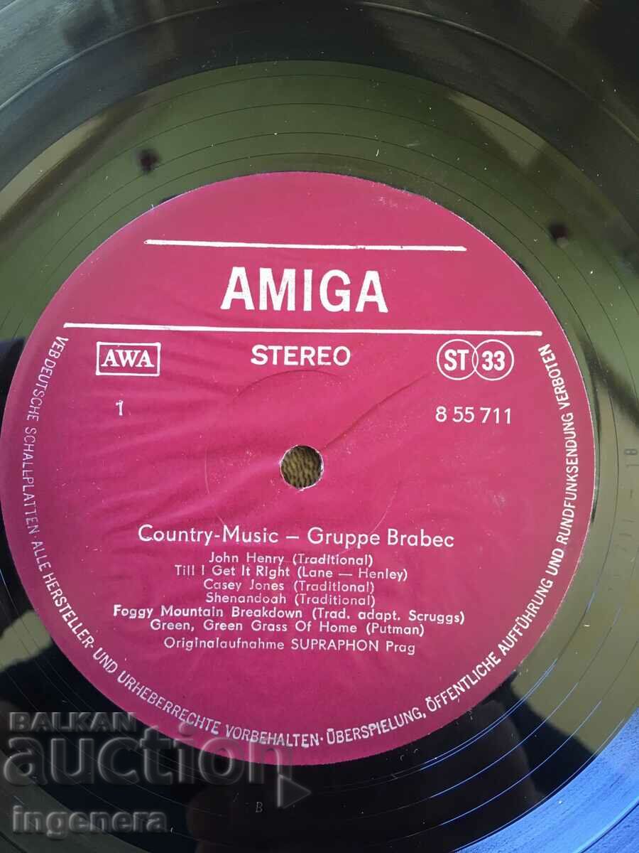 RECORD GRAMOFON BIG-COUNTRY-BAND BRABECK - 7