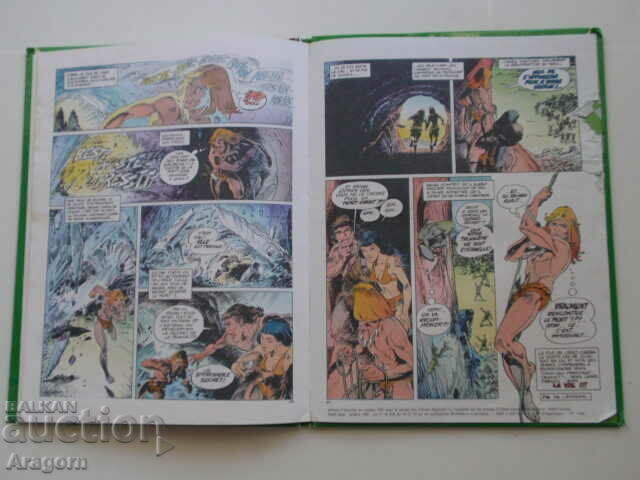comic album "La 3e vie de Rahan" from 1987; Rahan - 6