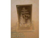 suport stand de colecție placă iarnă vedere urss