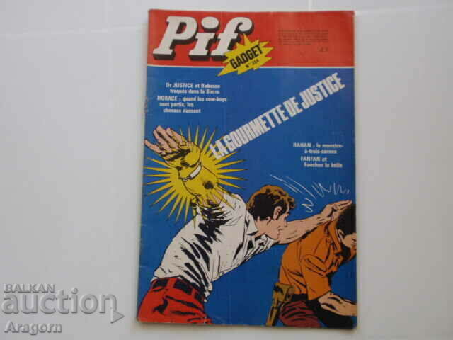 „Pif Gadget” 359 cu „Dr Justice” (citiți descrierea), Pif