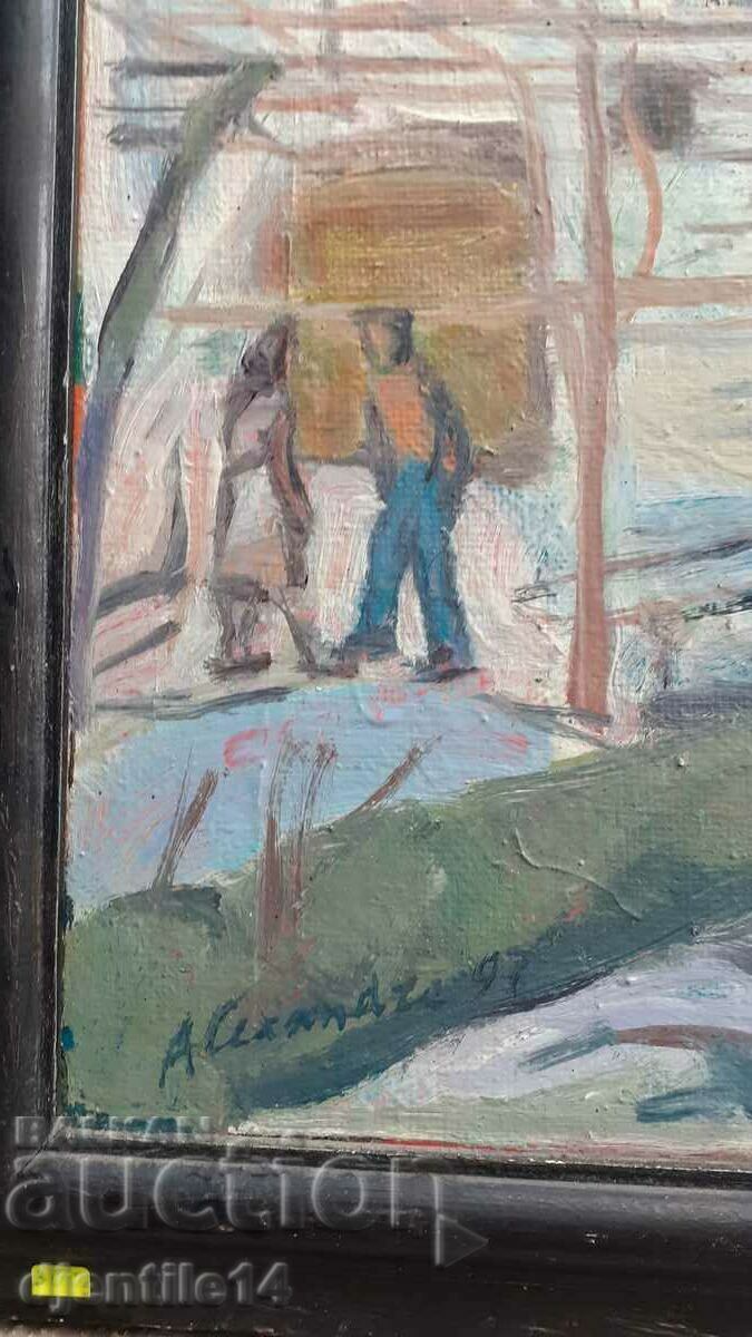 painting, oil on canvas with price 450.00 BGN | € 230.08 painting, oil on canvas with price 450.00 BGN | € 230.08