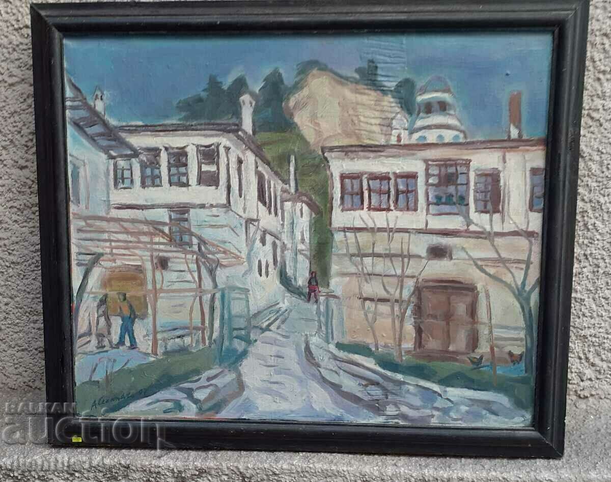 painting, oil on canvas - 7 painting, oil on canvas - 7