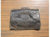 old vintage ladies leather bag purse 1920s