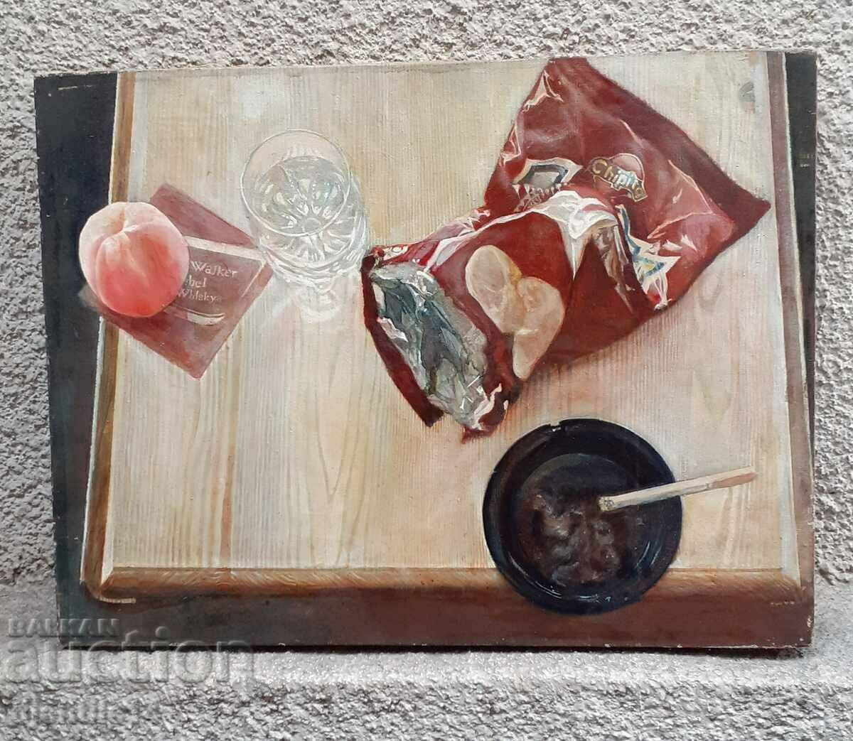 painting, oil on canvas
