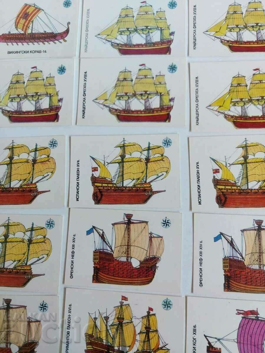 1990 SHIPS SHIP SERIES SOC CALENDARS CALENDAR LOT with price 19.00 BGN | € 9.71