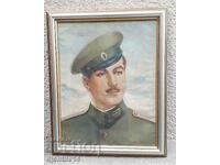 картина, масло на мукава