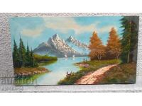 картина, масло-платно