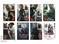 Clean Blocks Filme Marvel The Avengers Era 2022 de Tongo
