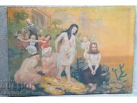 картина, масло-платно