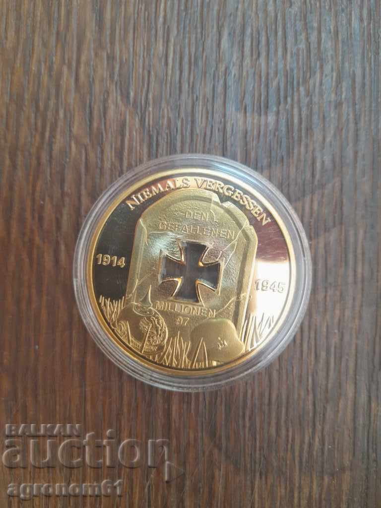 Suveniruri, cadouri, monede placate cu aur. cu preț 20.00 BGN | € 10.23 Suveniruri, cadouri, monede placate cu aur. cu preț 20.00 BGN | € 10.23