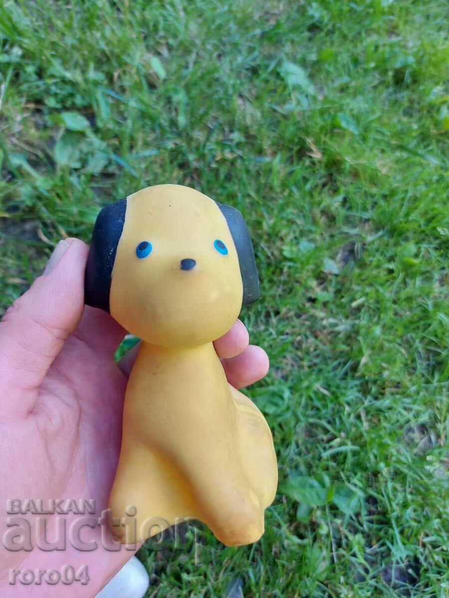 PUPPY - RUBBER TOY - 5