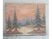 картина, масло-платно