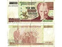 Turkey 100000 Lira 1970 (1997) #4160