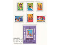 1979 Bulgaria. Jocurile Olimpice - Moscova'80, URSS + Blocul III.