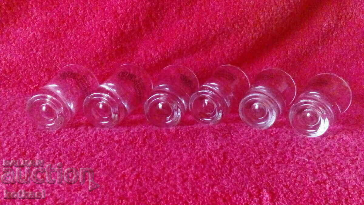 Λοτ 6 τμχ. ποτήρια σερβίρισμα Σφηνάκια - 6 Λοτ 6 τμχ. ποτήρια σερβίρισμα Σφηνάκια - 6