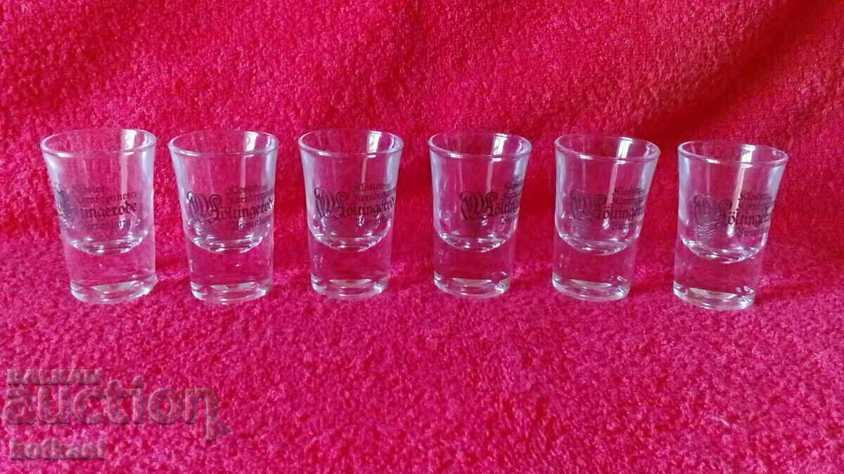 Λοτ 6 τμχ. ποτήρια σερβίρισμα Σφηνάκια Λοτ 6 τμχ. ποτήρια σερβίρισμα Σφηνάκια