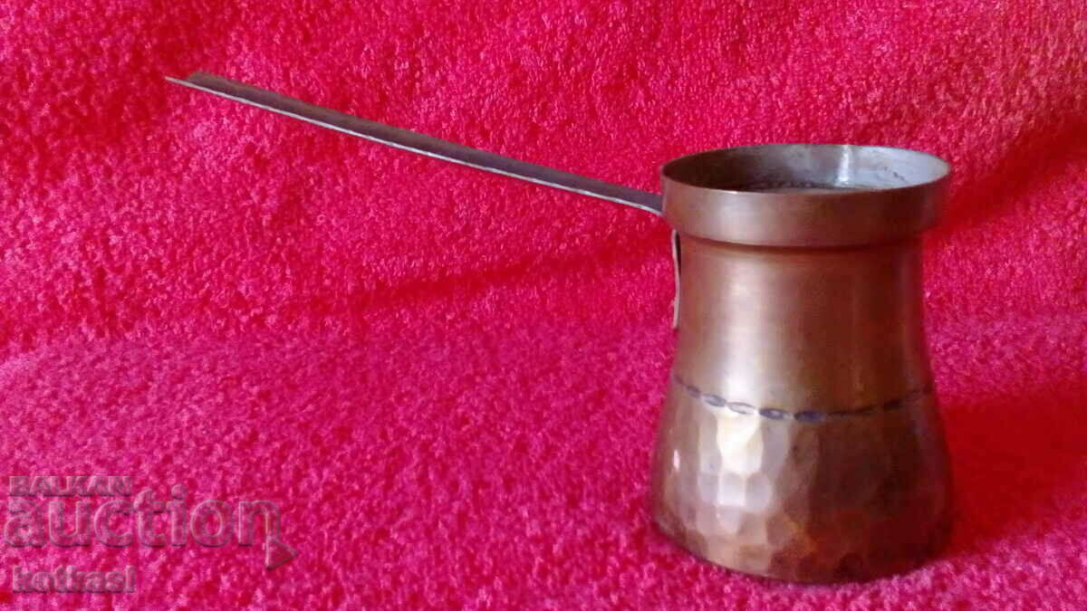 Old Hand Forged Copper Jezve Bakker - 5 Old Hand Forged Copper Jezve Bakker - 5