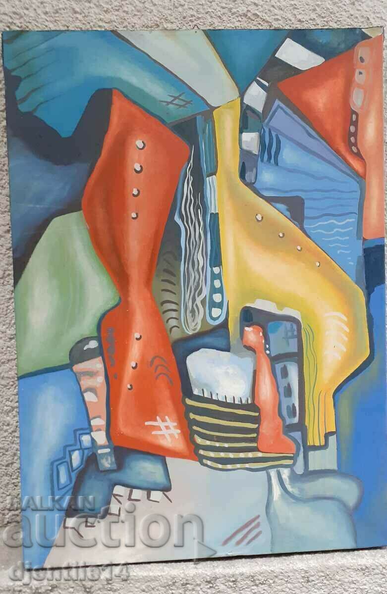 painting, oil on canvas - 6 painting, oil on canvas - 6