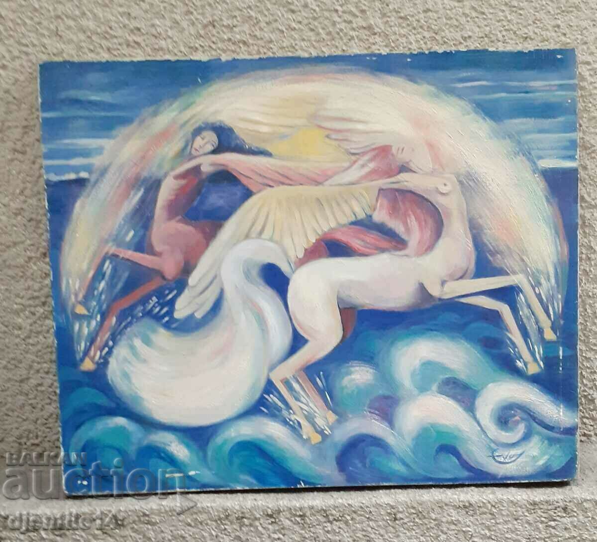 painting, oil on canvas - 5 painting, oil on canvas - 5